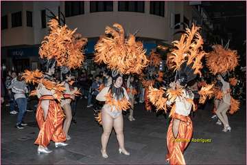 Pasacalle carnavalero, pregón a cargo del periodista Alberto Rodríguez y baile tradicional/TA e Ildefonso Rodríguez.